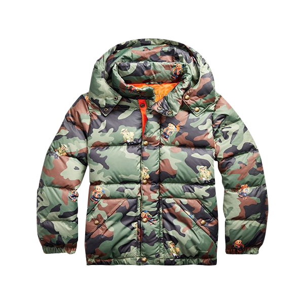 Boy’s Camo Quilted Jacket