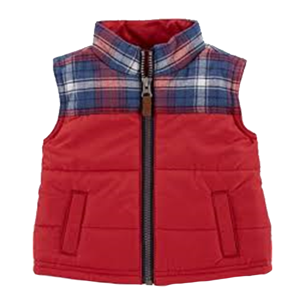 Boy’s Flannel Top Block Quilted